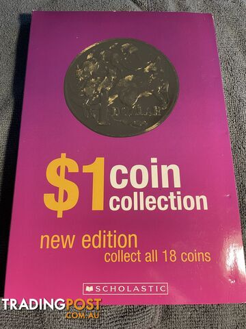 Collectable $1 Dollar Coin Folder complete