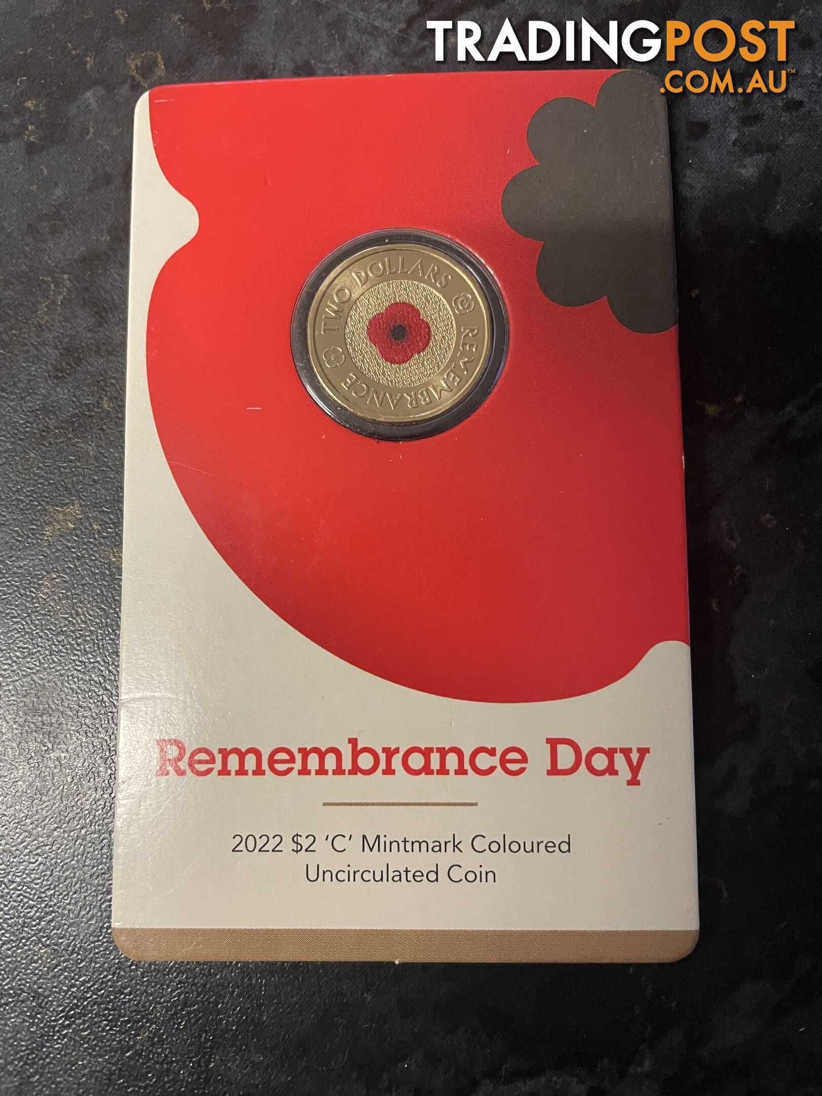 Remembrance Day 2022 $2 C Mintmark Uncirculated Coin