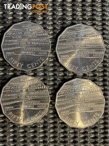 50c 2019 International Year Of Indigenous Languages Coins