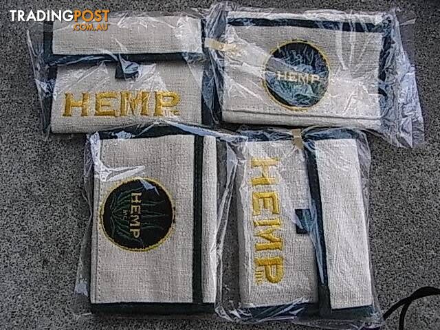 NEW HEMP INC WALLET MADE FROM HEMP PICKUP CLAYTON 3168 for quick