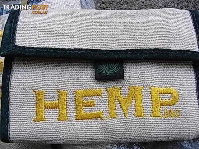 NEW HEMP INC WALLET MADE FROM HEMP PICKUP CLAYTON 3168 for quick