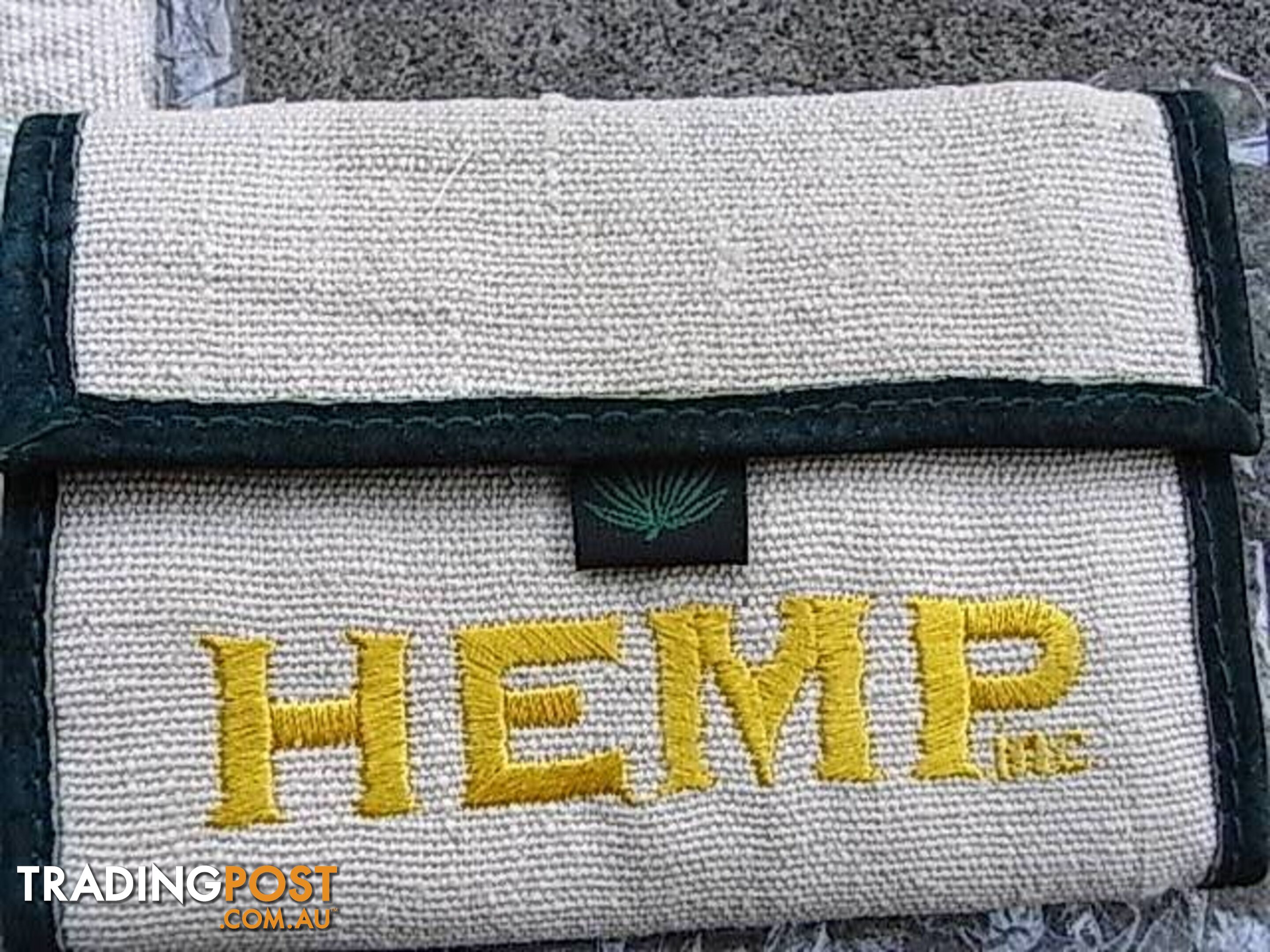 NEW HEMP INC WALLET MADE FROM HEMP PICKUP CLAYTON 3168 for quick