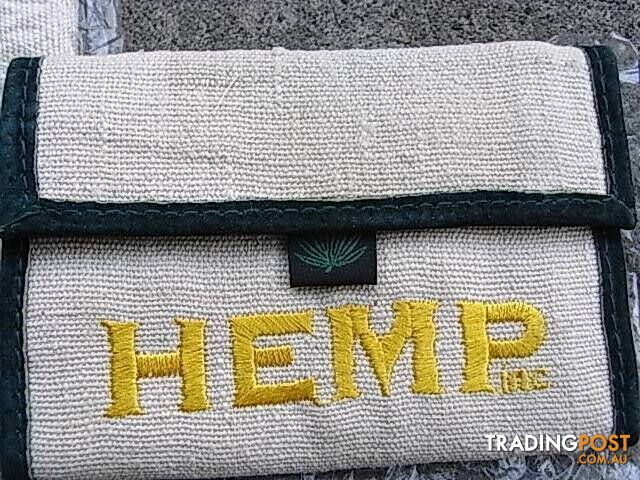 NEW HEMP INC WALLET MADE FROM HEMP PICKUP CLAYTON 3168 for quick