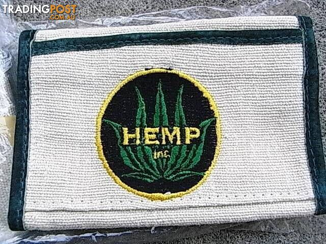 NEW HEMP INC WALLET MADE FROM HEMP PICKUP CLAYTON 3168 for quick