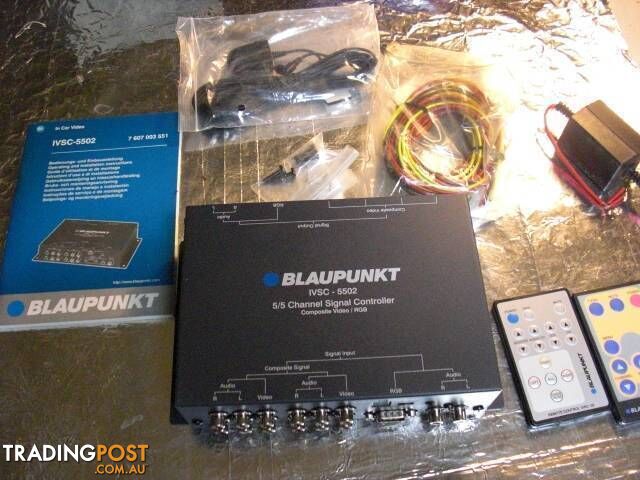 NEW BLAUPUNKT IVSC-5502 Car Video System PICKUP OR POSTAGE 14.99.