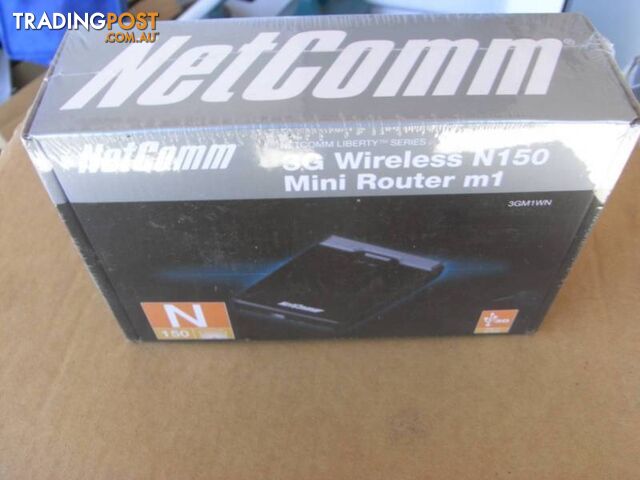 NEW NetComm 3GM1Wn 3G Wireless N150 Mini Router m1 .RRP- $139.95