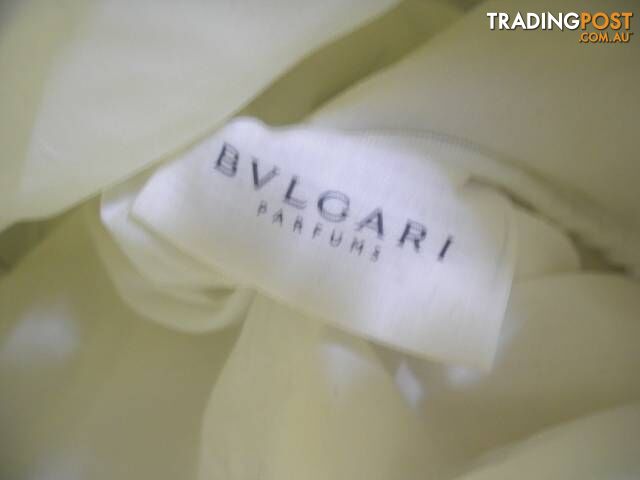 NEW BVLGARI BAG meduim size 600mm length heavy cotton canvas & li