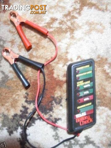 ARLEC ALTERNATOR /BATTERY/ CHARGER/ CHANKING TESTER