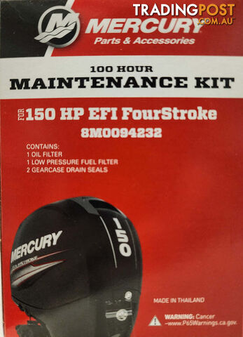 8M0094232 - 100 Hour Service Kit 150hp EFI