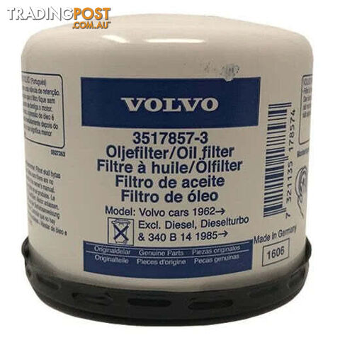 Oil filter - Volvo 3517857-3