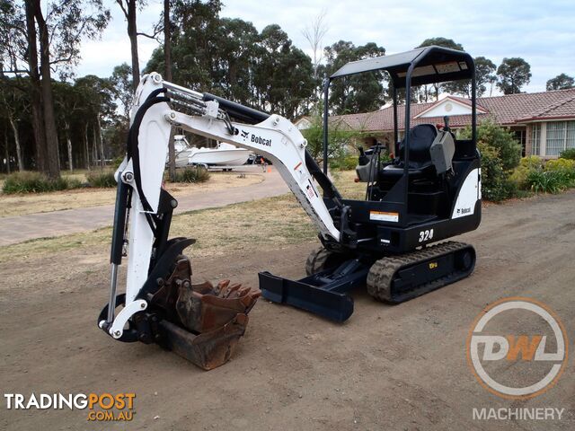 Bobcat 324 Tracked Excav Excavator