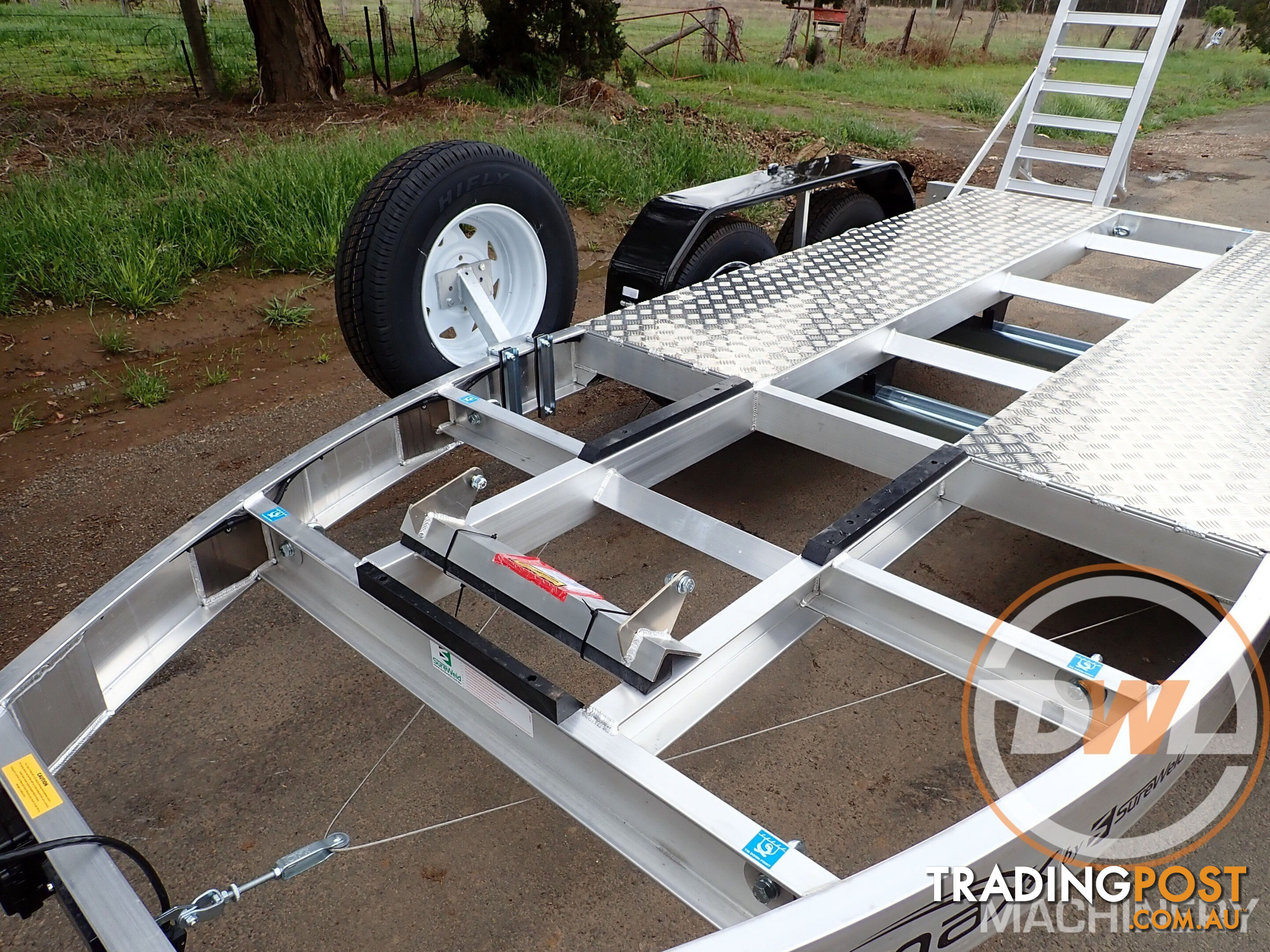 Sureweld Tag Tag/Plant(with ramps) Trailer