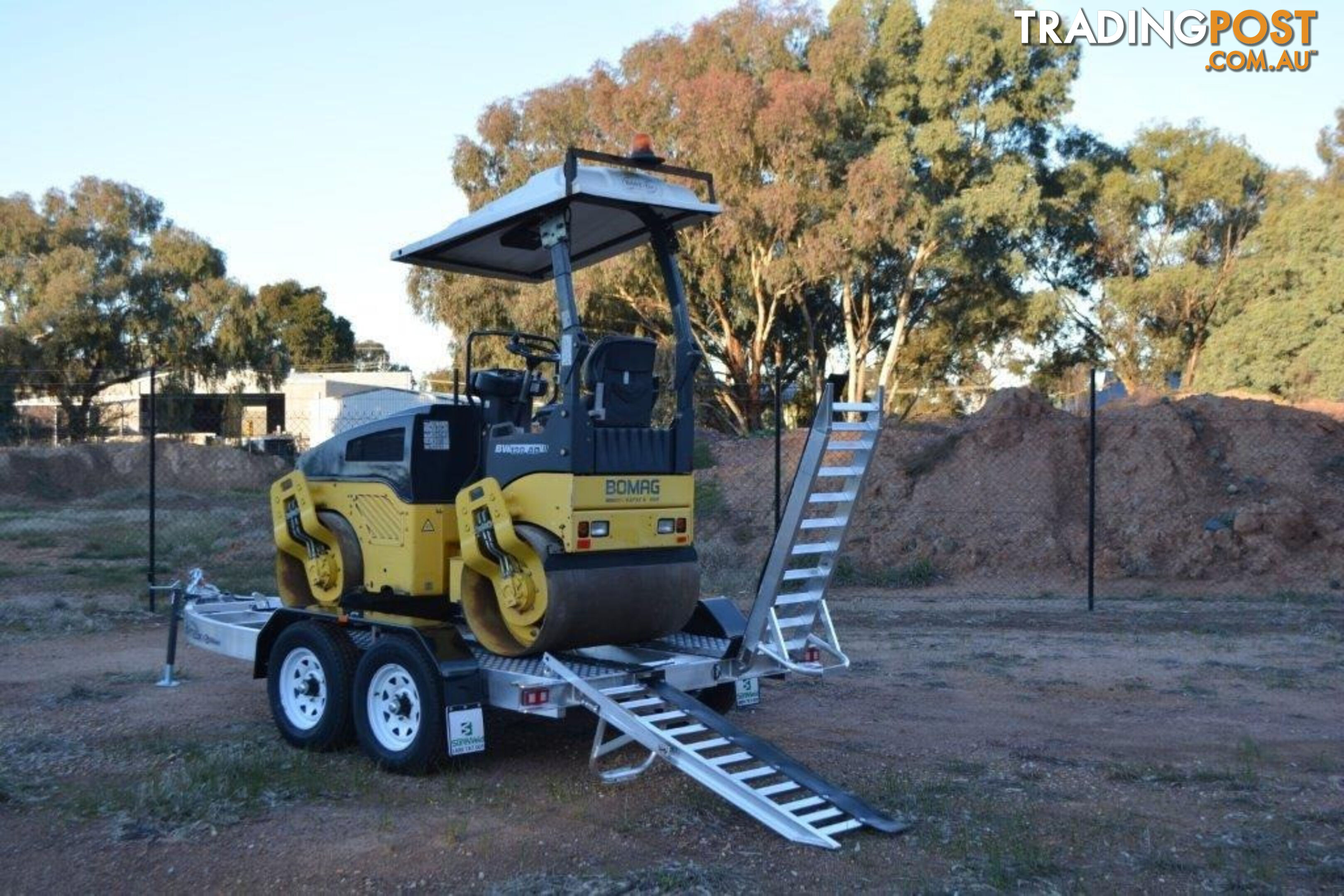 Sureweld Tag Tag/Plant(with ramps) Trailer