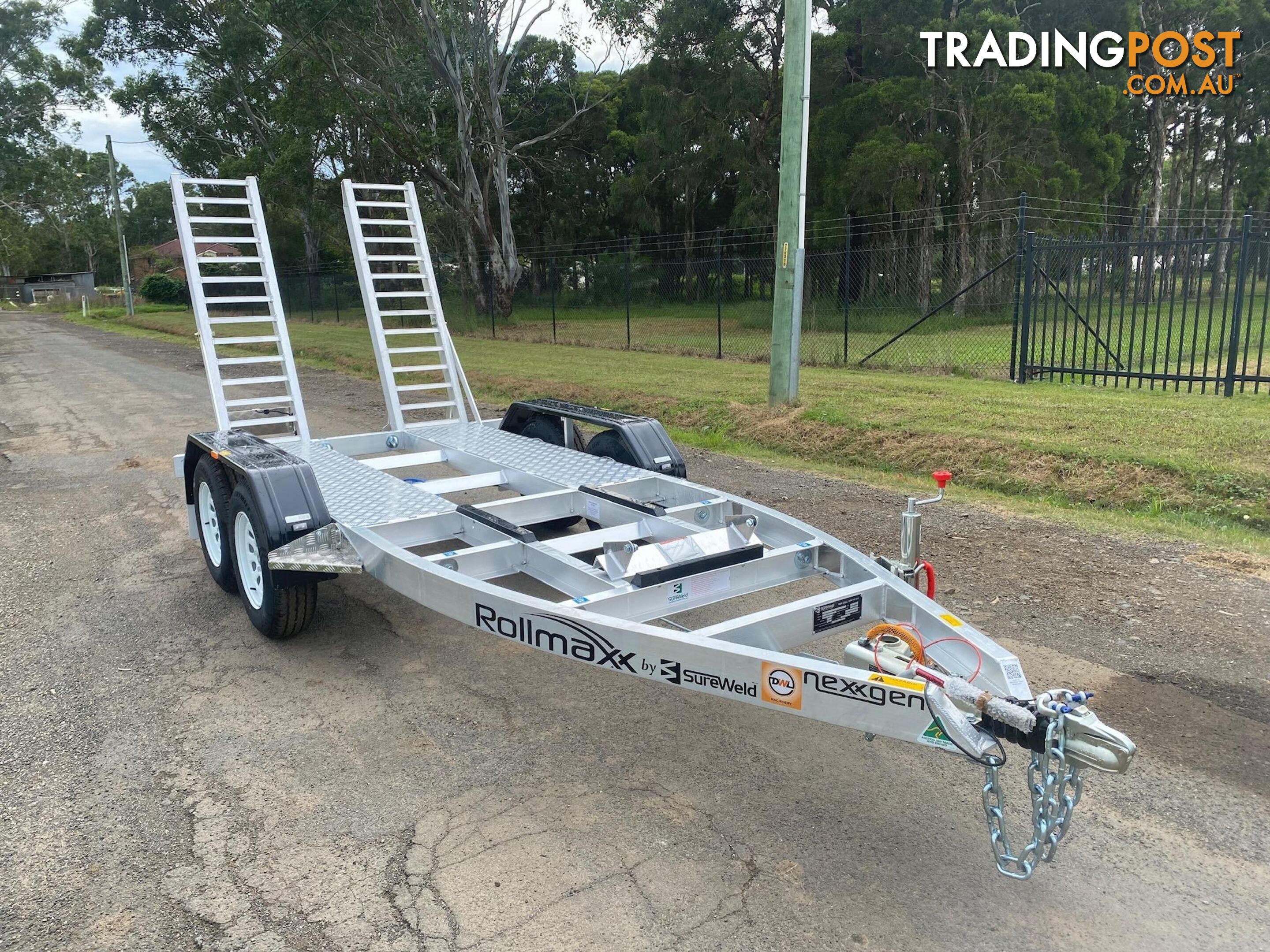 Sureweld Tag Tag/Plant(with ramps) Trailer