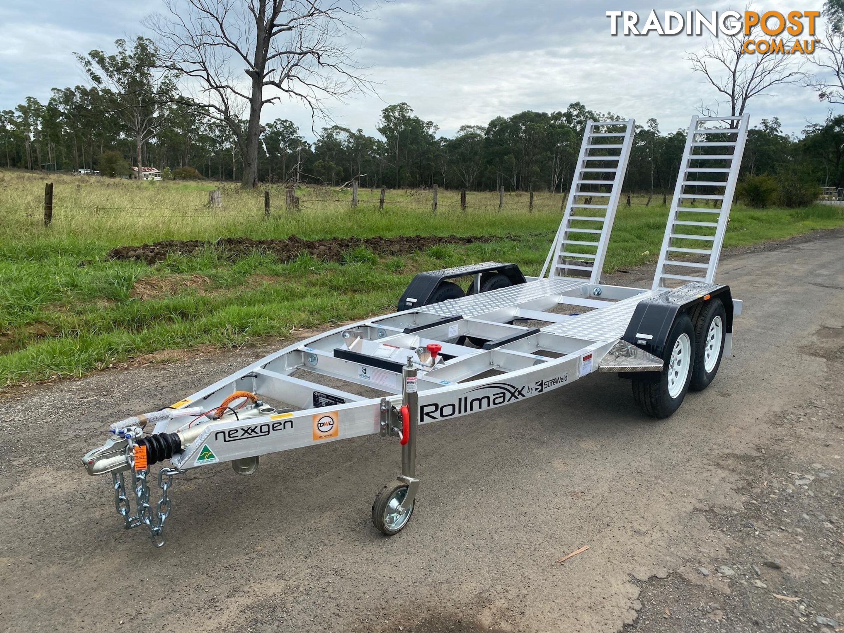 Sureweld Tag Tag/Plant(with ramps) Trailer