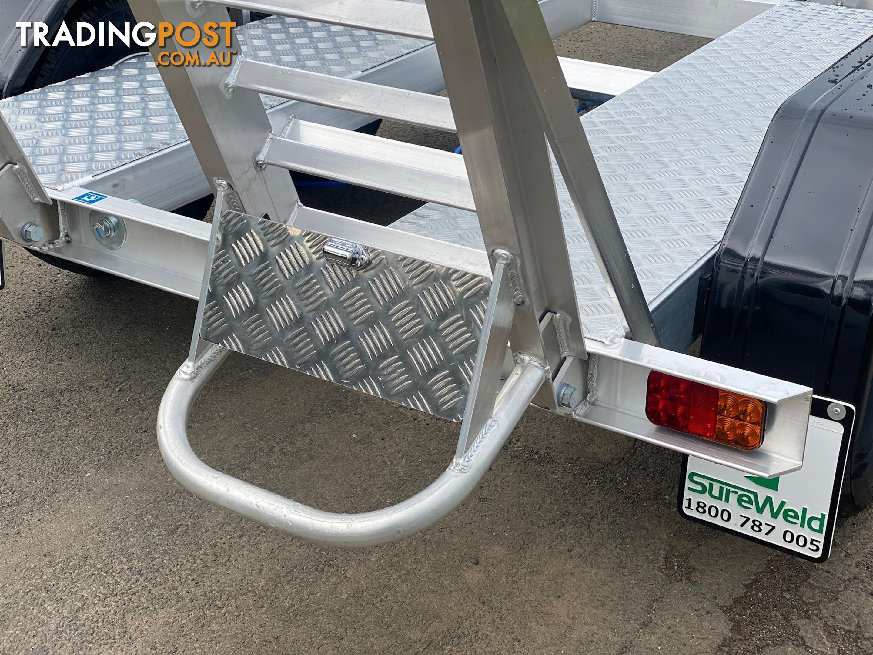 Sureweld Tag Tag/Plant(with ramps) Trailer