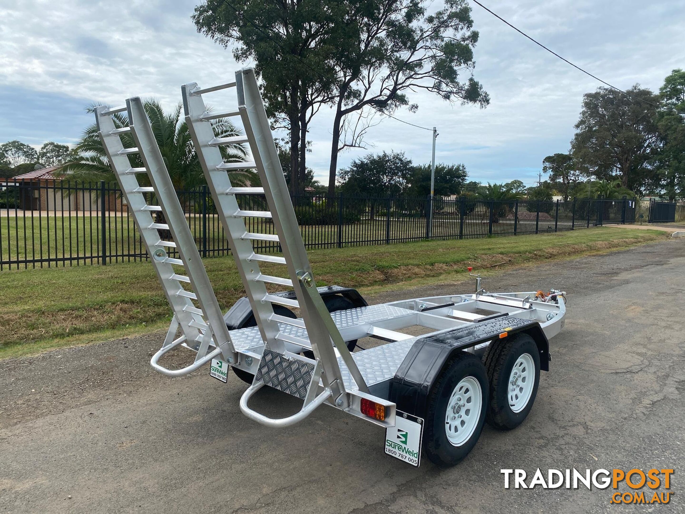 Sureweld Tag Tag/Plant(with ramps) Trailer