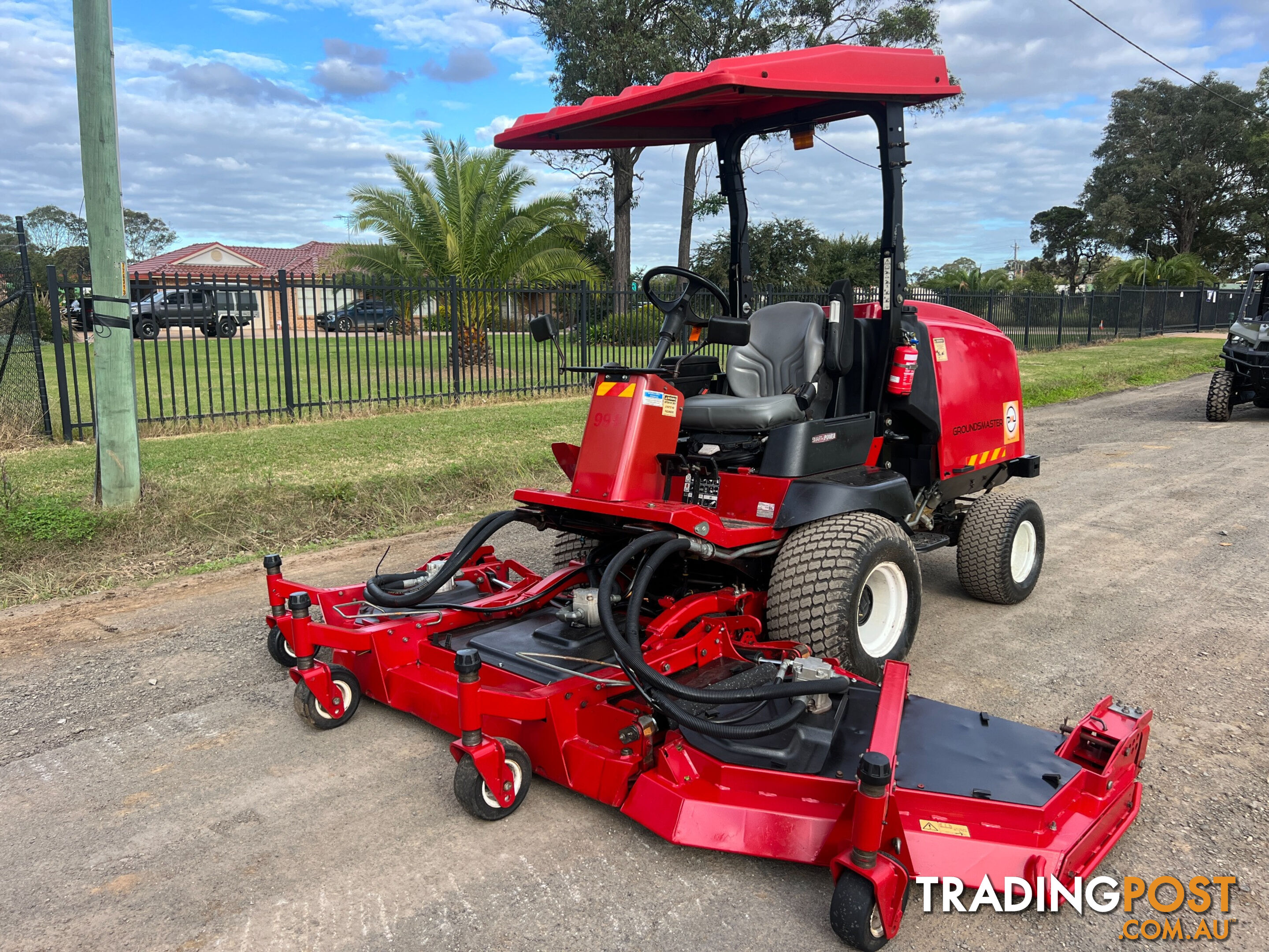 Toro Groundmaster 4100-D Wide Area mower Lawn Equipment