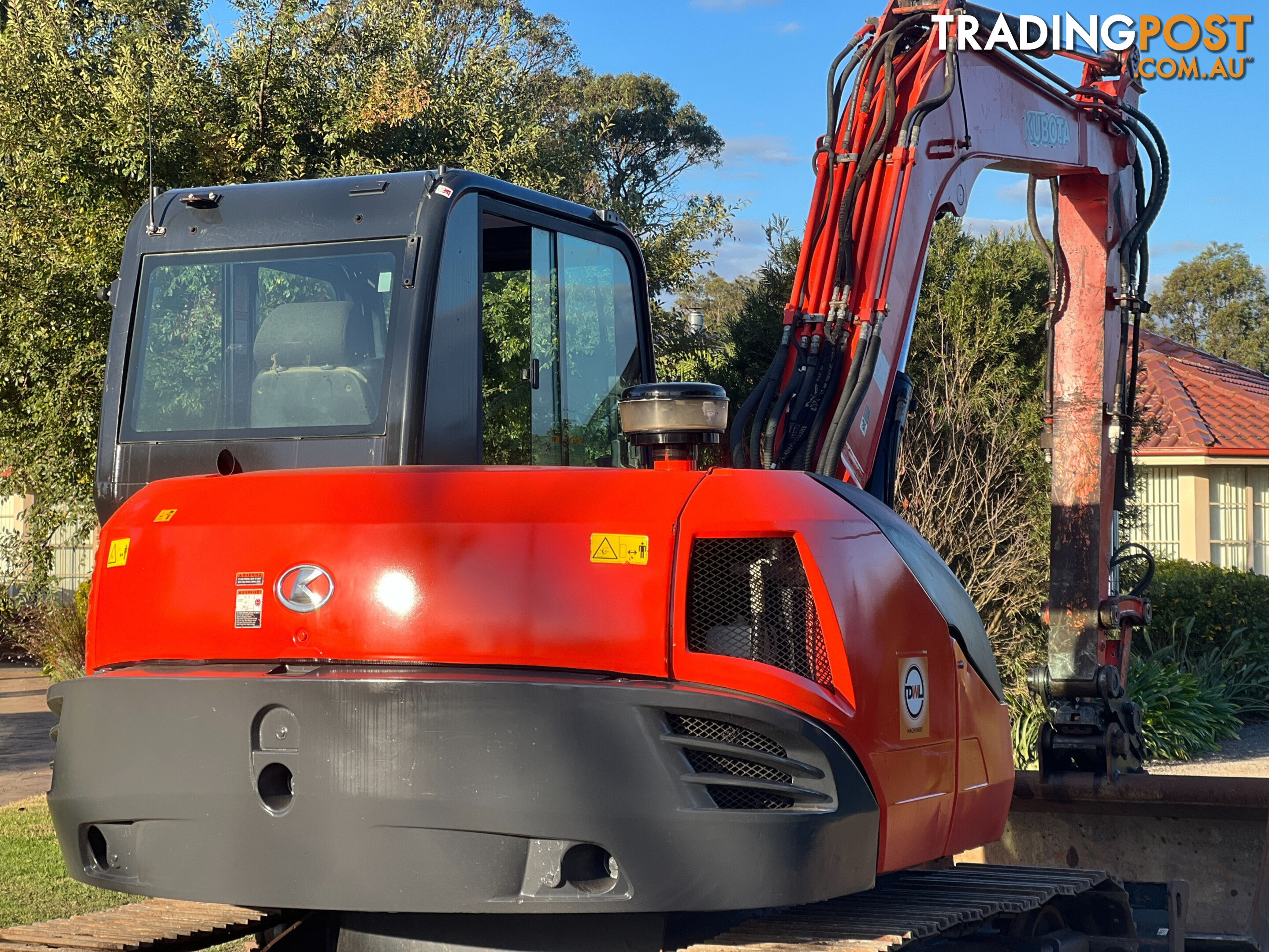 Kubota KX080 Tracked-Excav Excavator