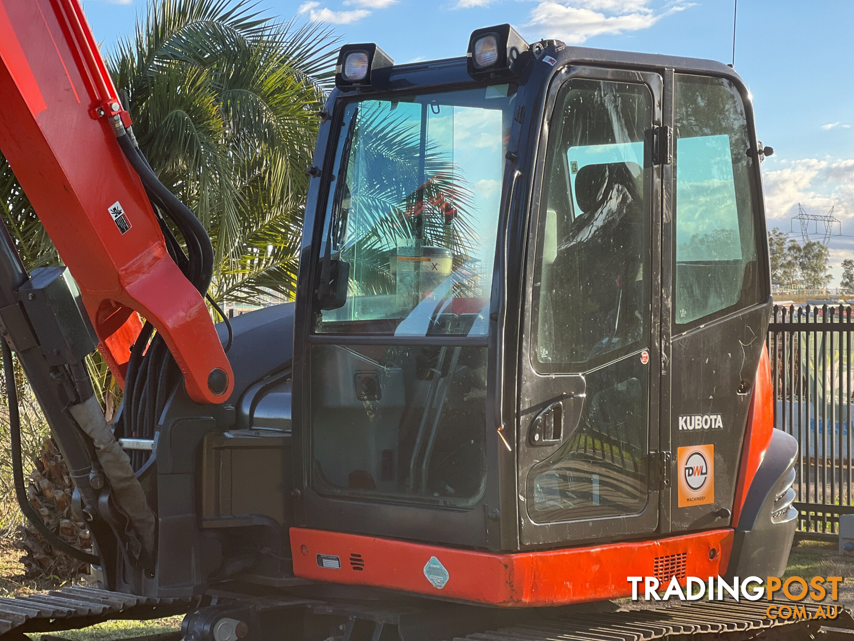 Kubota KX080 Tracked-Excav Excavator