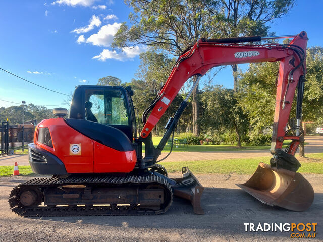 Kubota KX080 Tracked-Excav Excavator