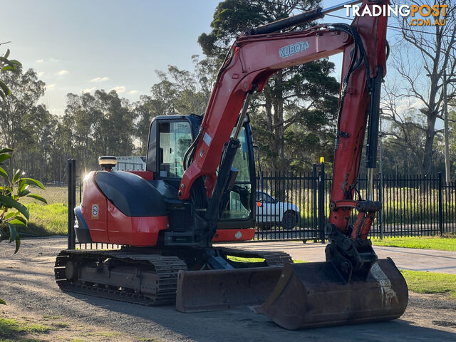 Kubota KX080 Tracked-Excav Excavator