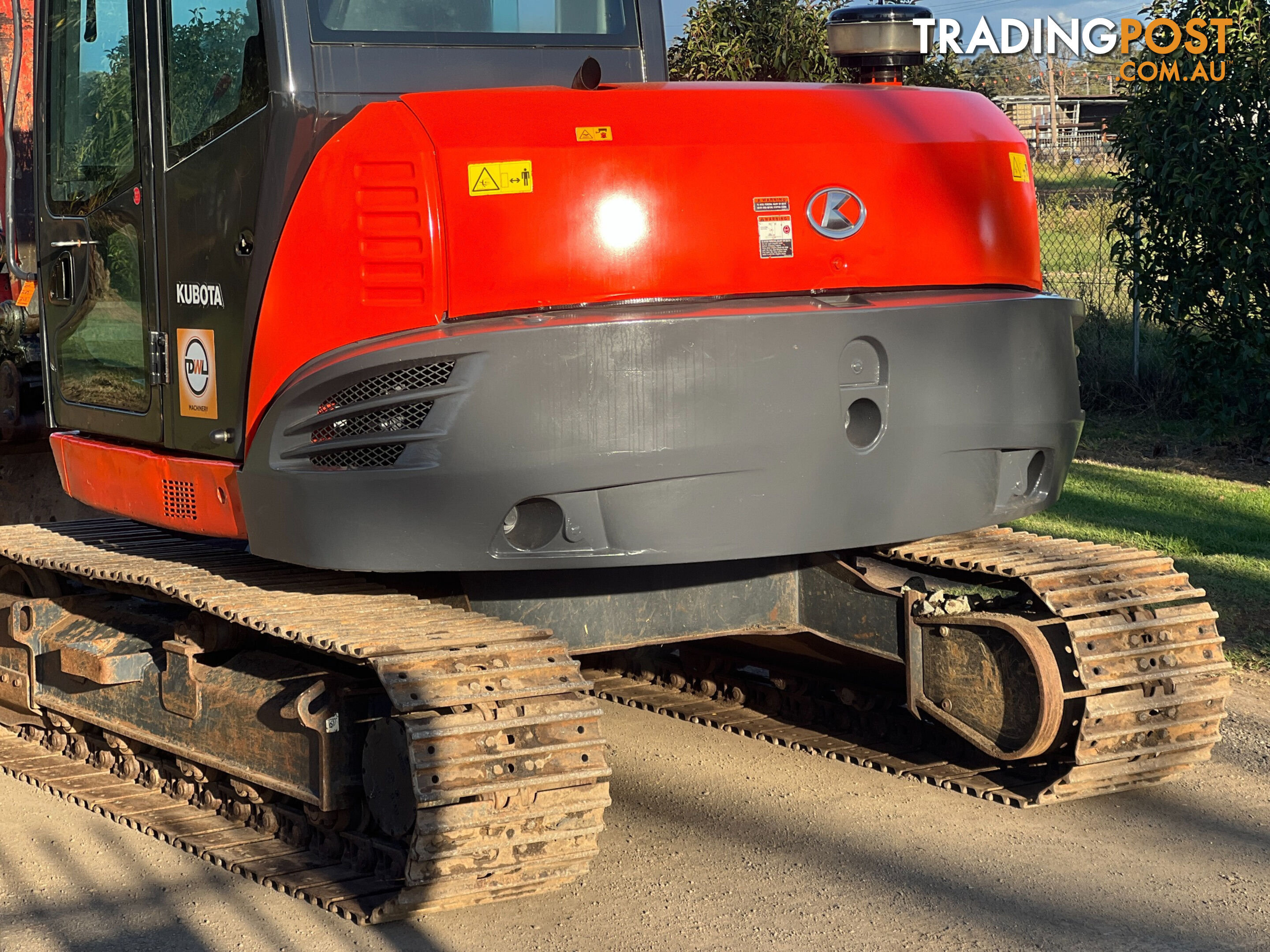 Kubota KX080 Tracked-Excav Excavator