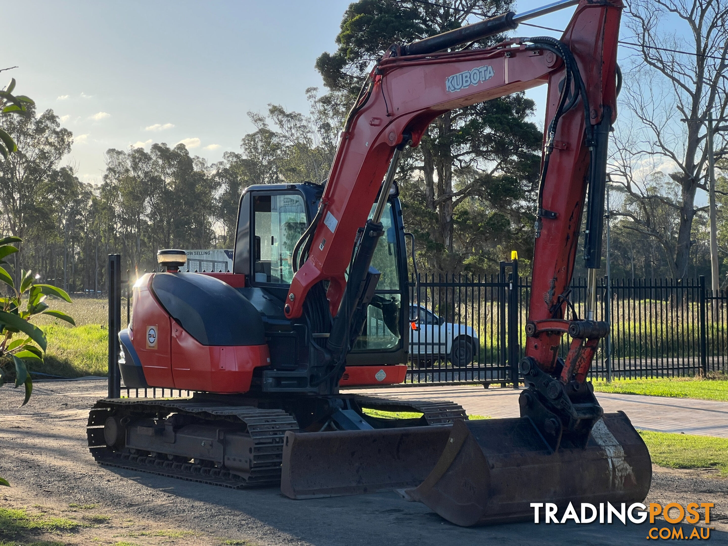 Kubota KX080 Tracked-Excav Excavator