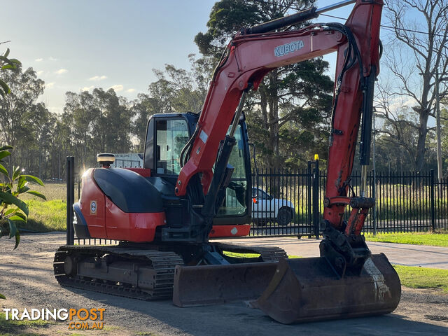 Kubota KX080 Tracked-Excav Excavator