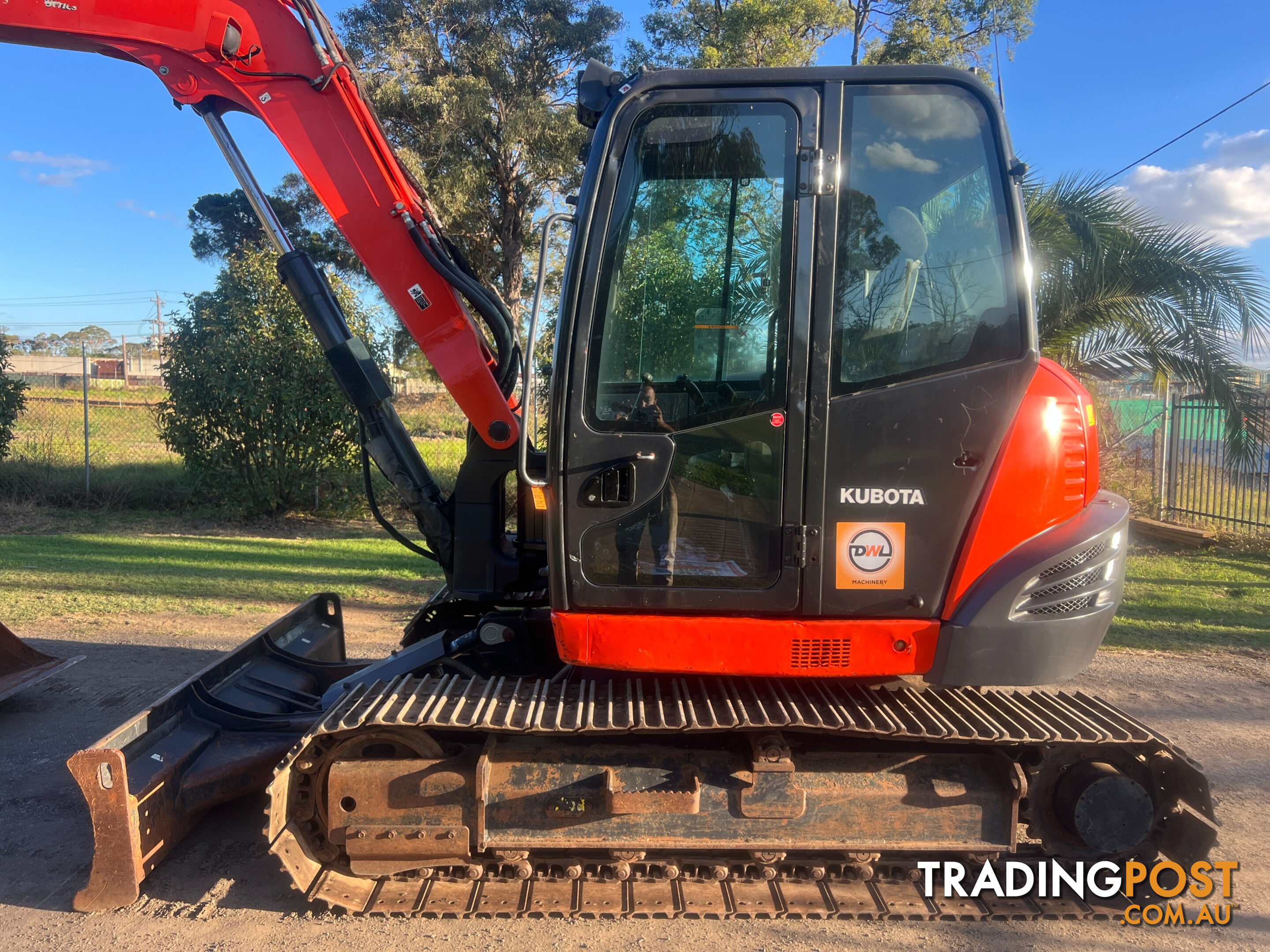 Kubota KX080 Tracked-Excav Excavator