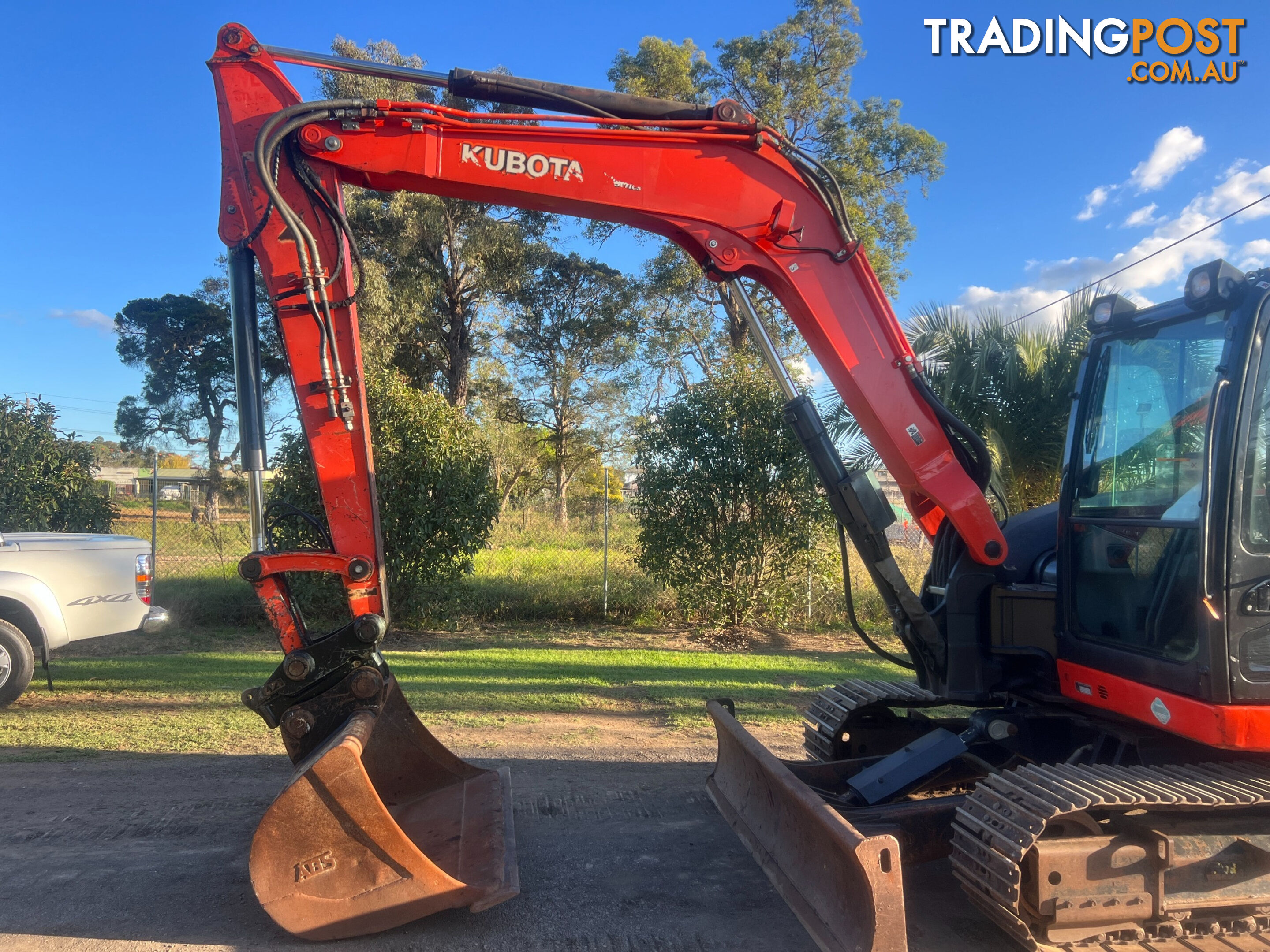 Kubota KX080 Tracked-Excav Excavator