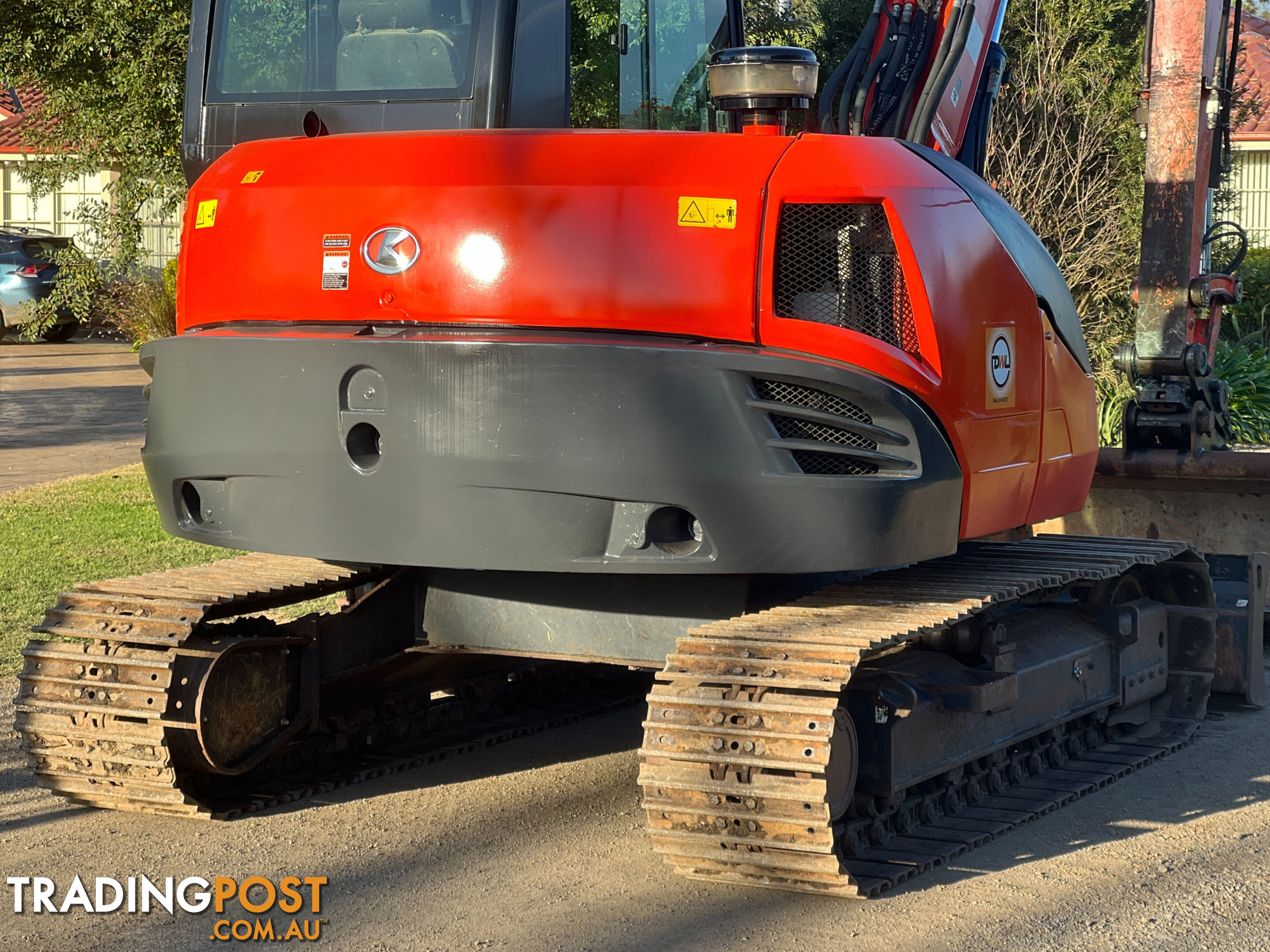 Kubota KX080 Tracked-Excav Excavator