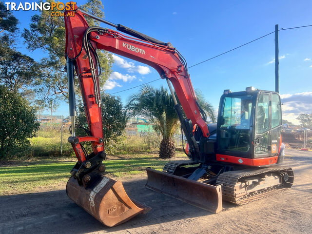 Kubota KX080 Tracked-Excav Excavator