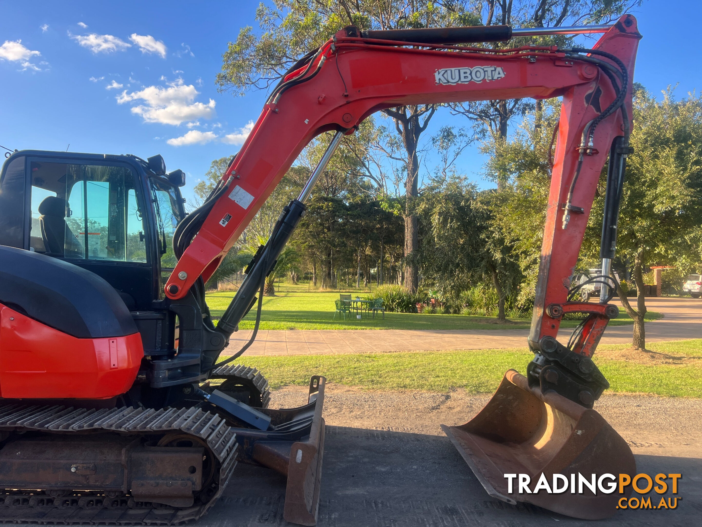 Kubota KX080 Tracked-Excav Excavator