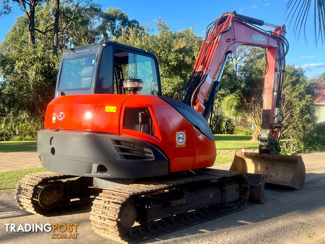 Kubota KX080 Tracked-Excav Excavator