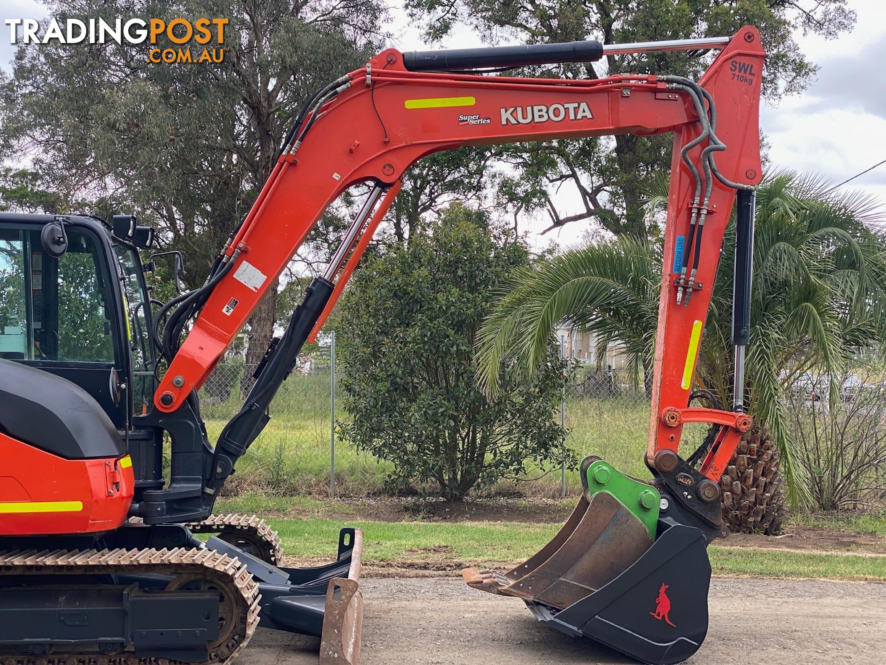 Kubota KX080 Tracked-Excav Excavator