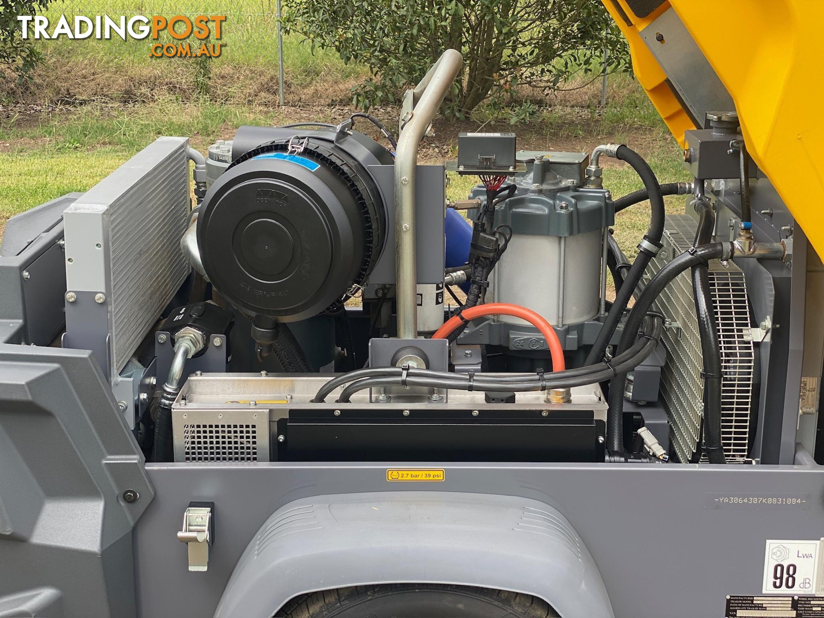 Atlas Copco H250PVSD Electric Compressor