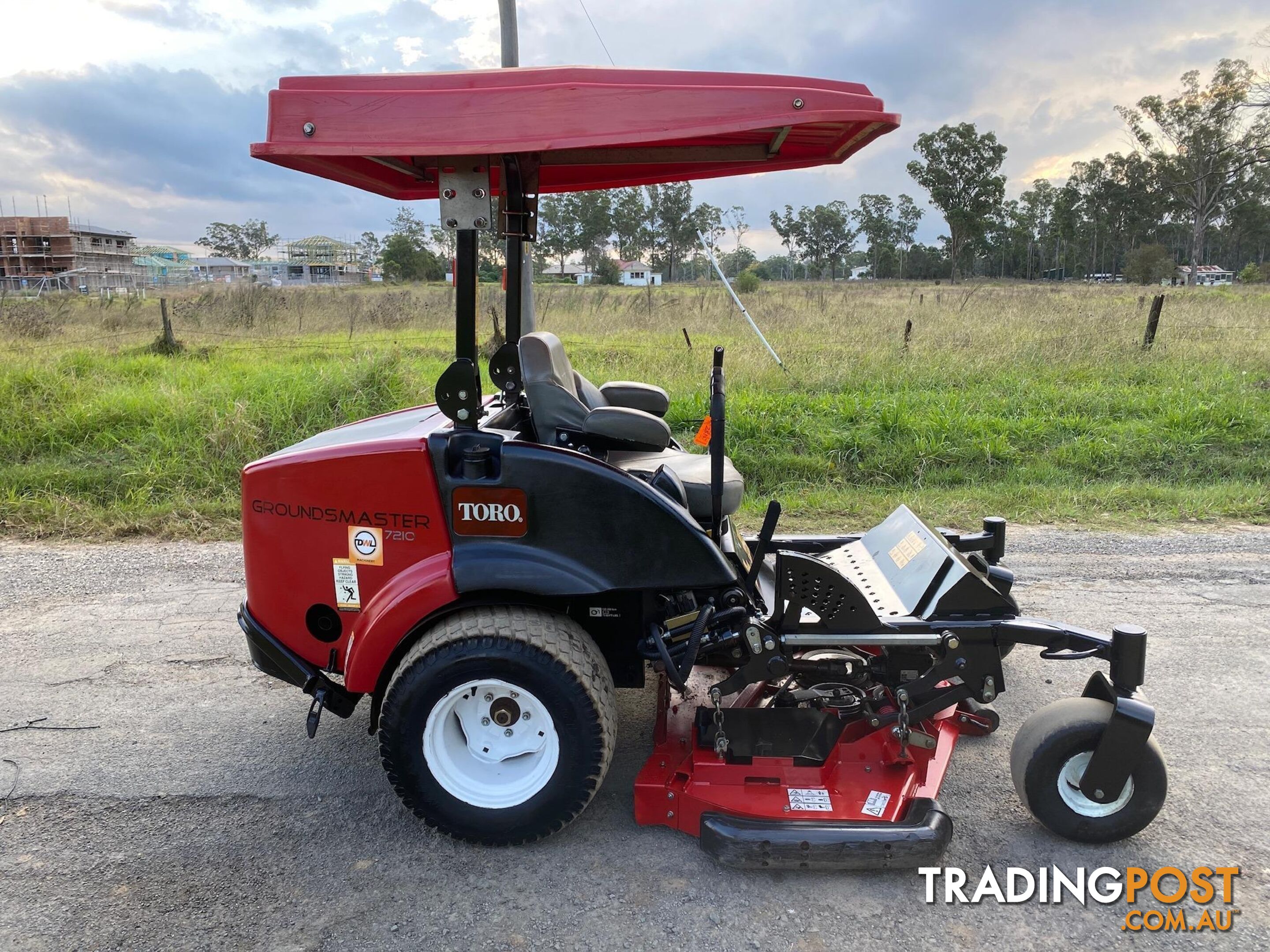 Toro Groundsmaster 7210 Zero Turn Lawn Equipment