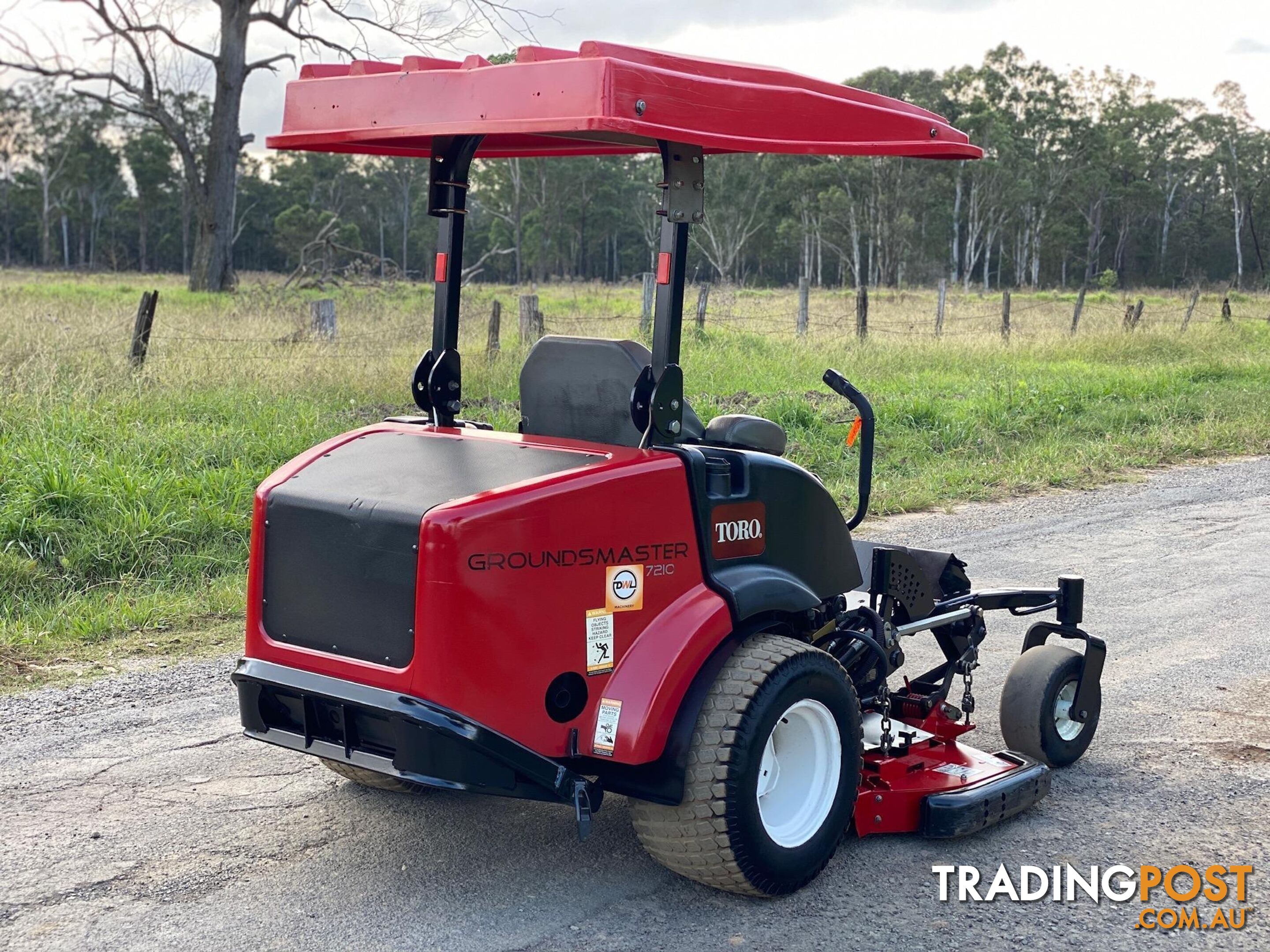 Toro Groundsmaster 7210 Zero Turn Lawn Equipment