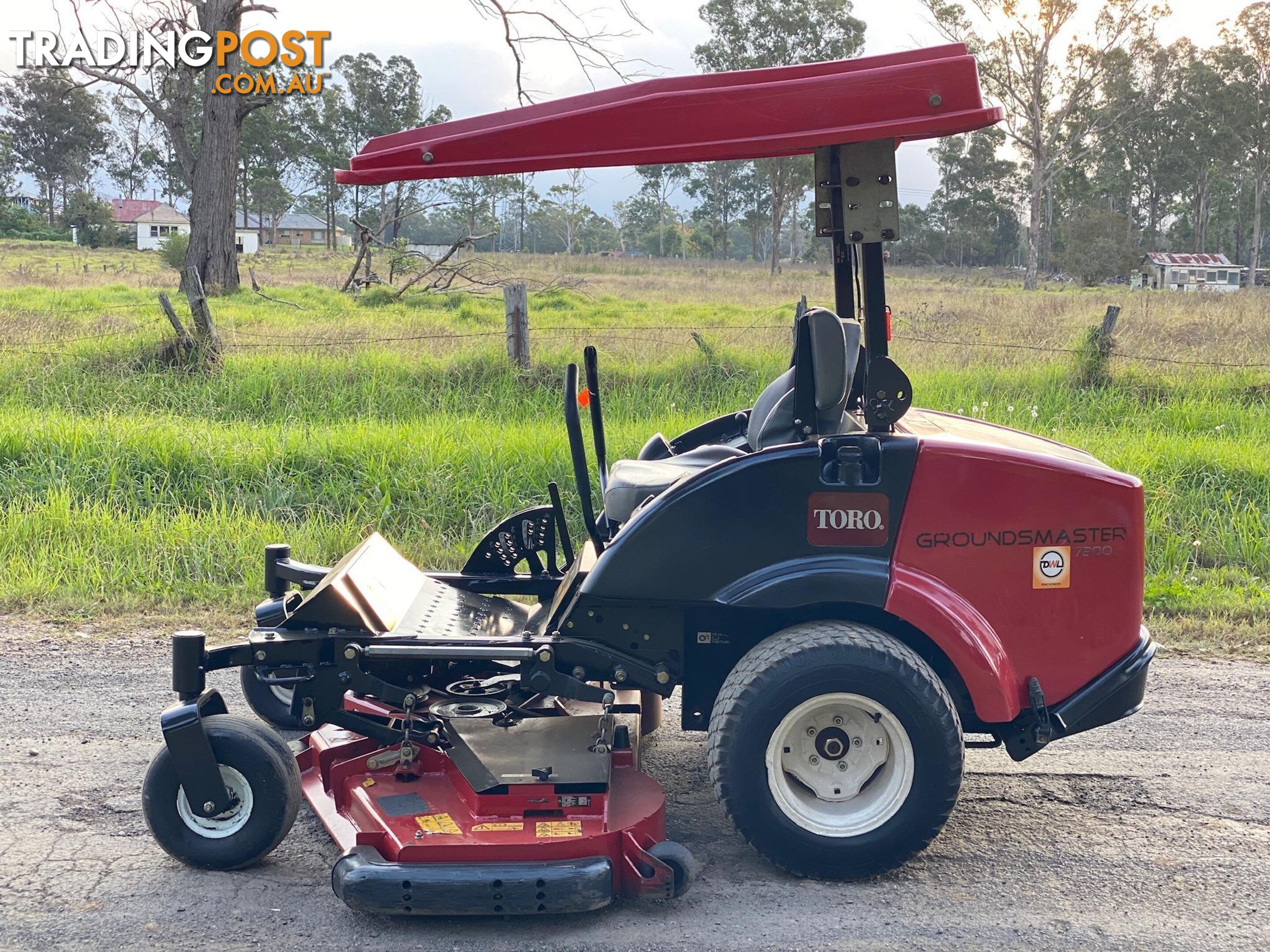 Toro Ground Master 7200 Zero Turn Lawn Equipment