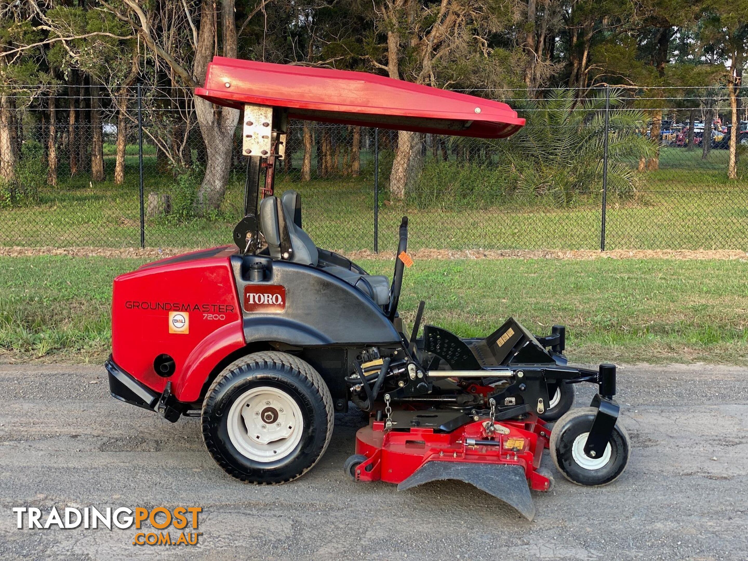 Toro Ground Master 7200 Zero Turn Lawn Equipment