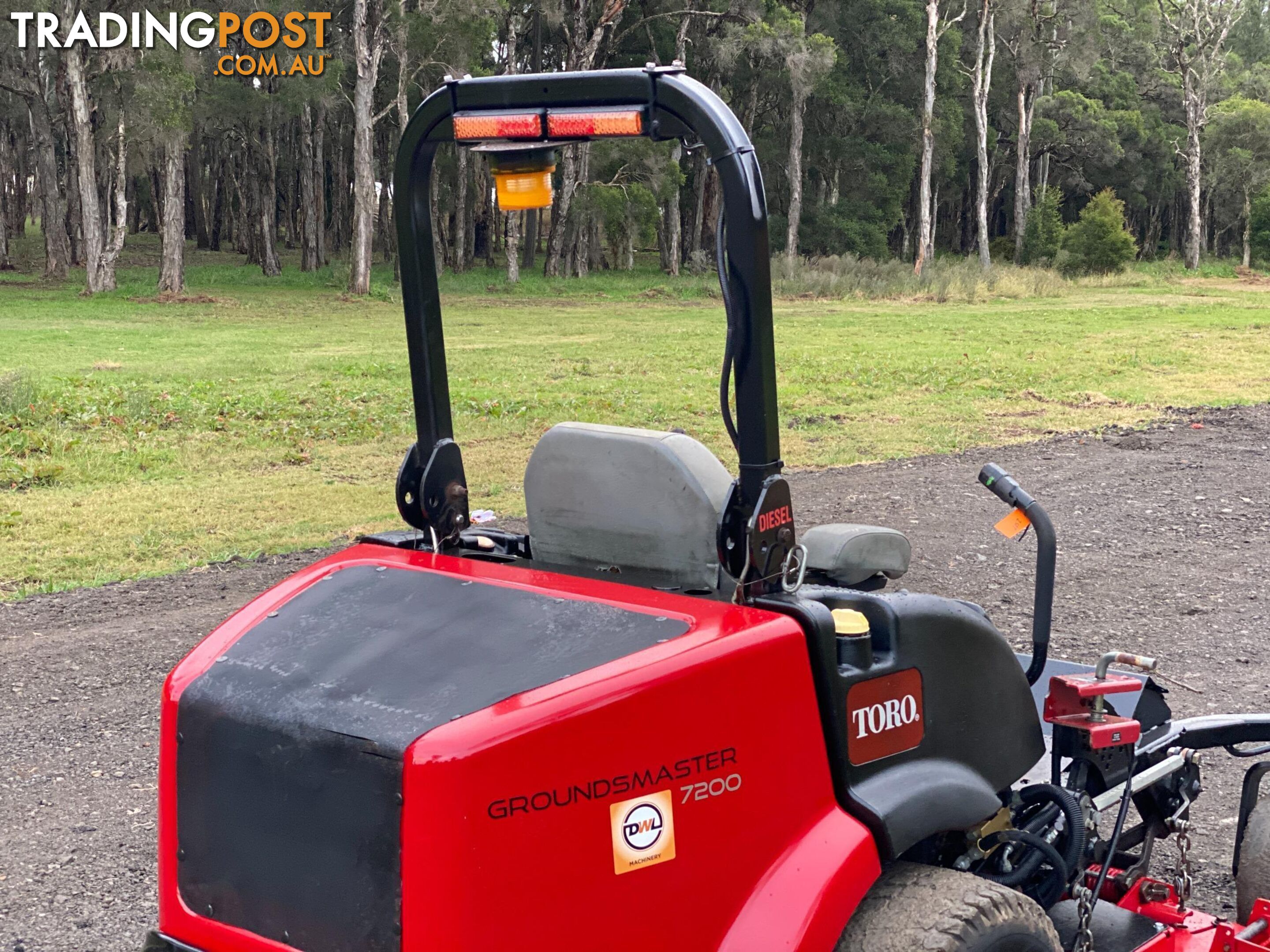 Toro Ground Master 7200 Zero Turn Lawn Equipment