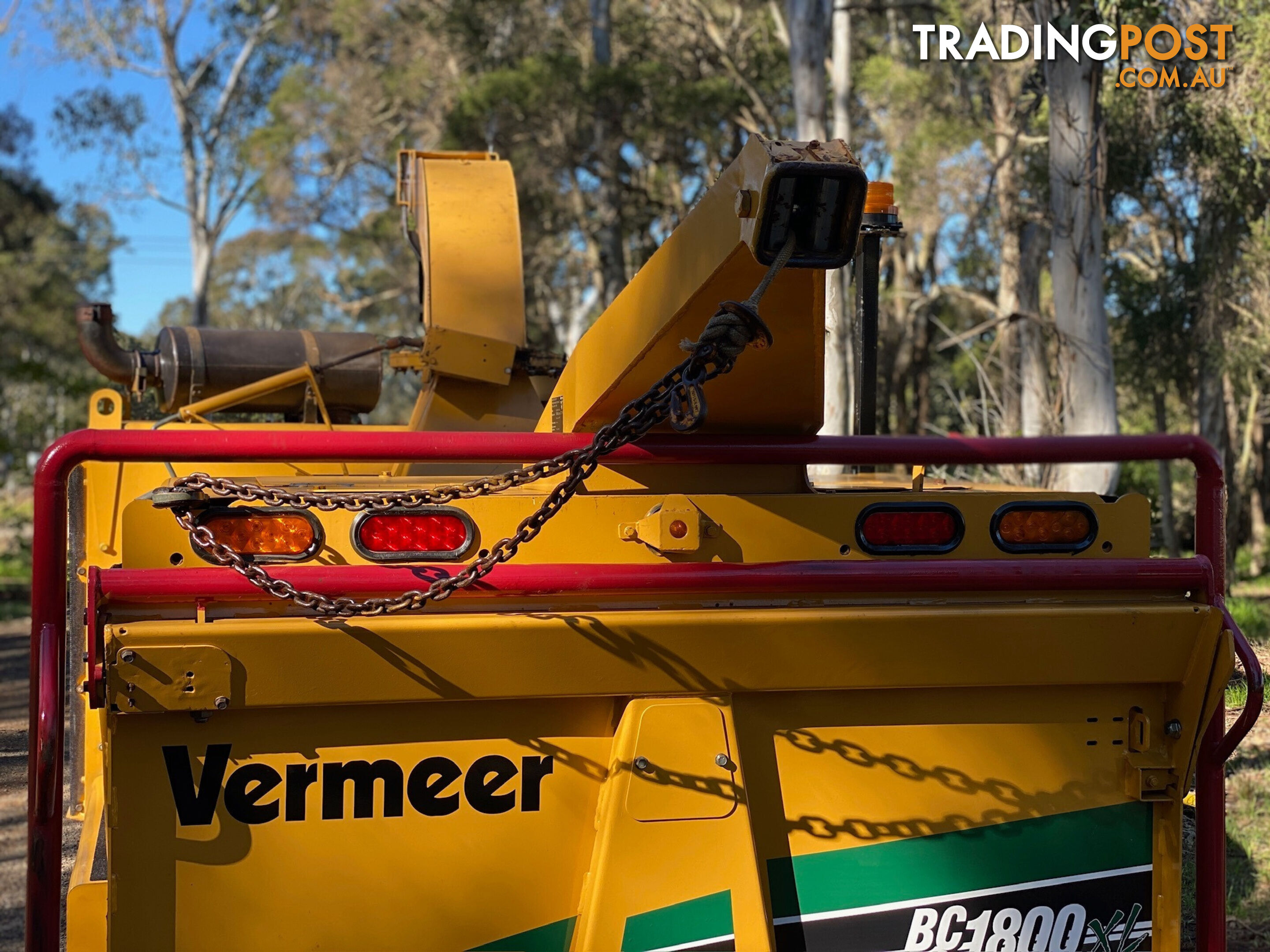 Vermeer BC1800 Wood Chipper Forestry Equipment