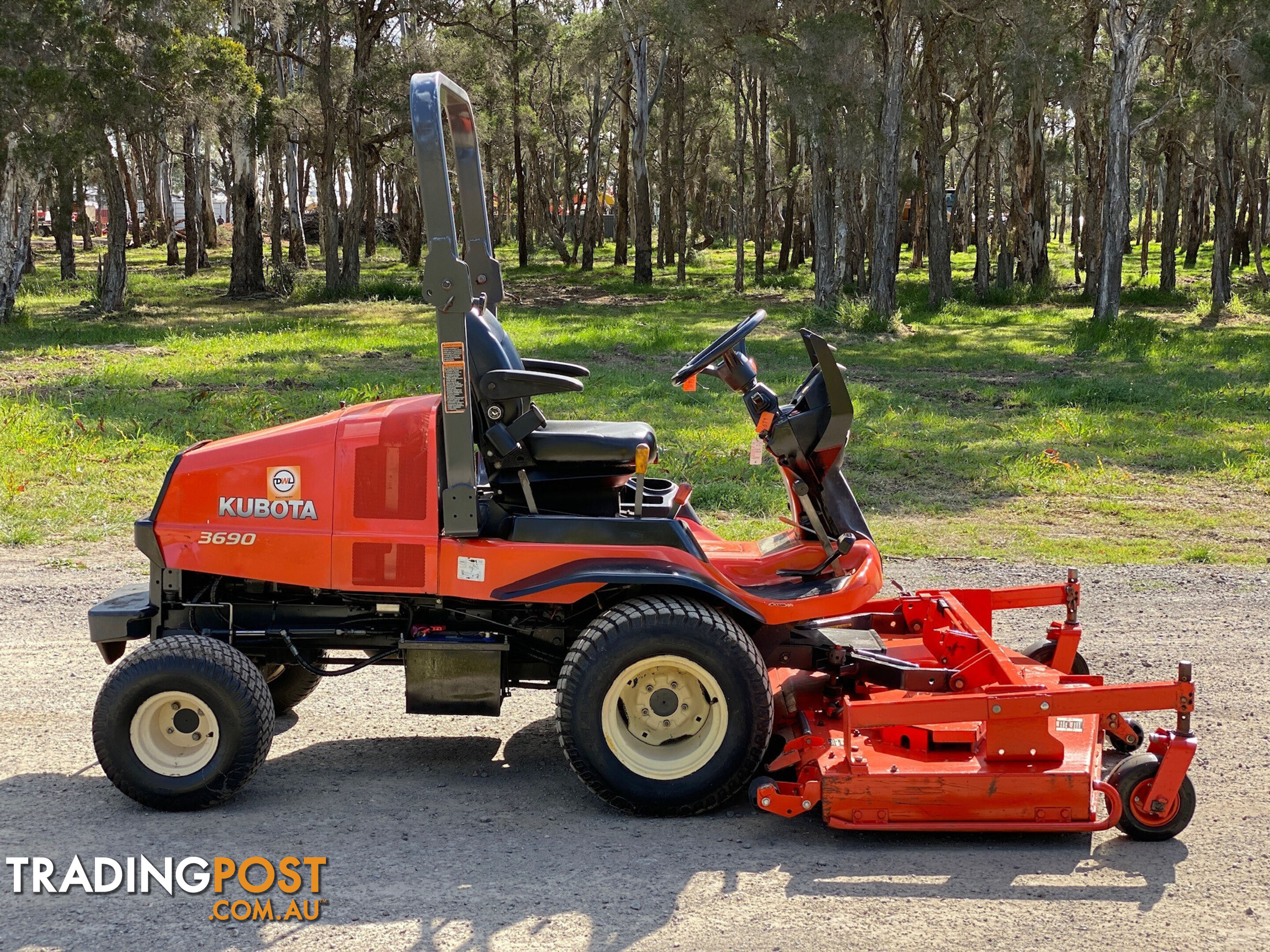 Kubota F3690 Front Deck Lawn Equipment