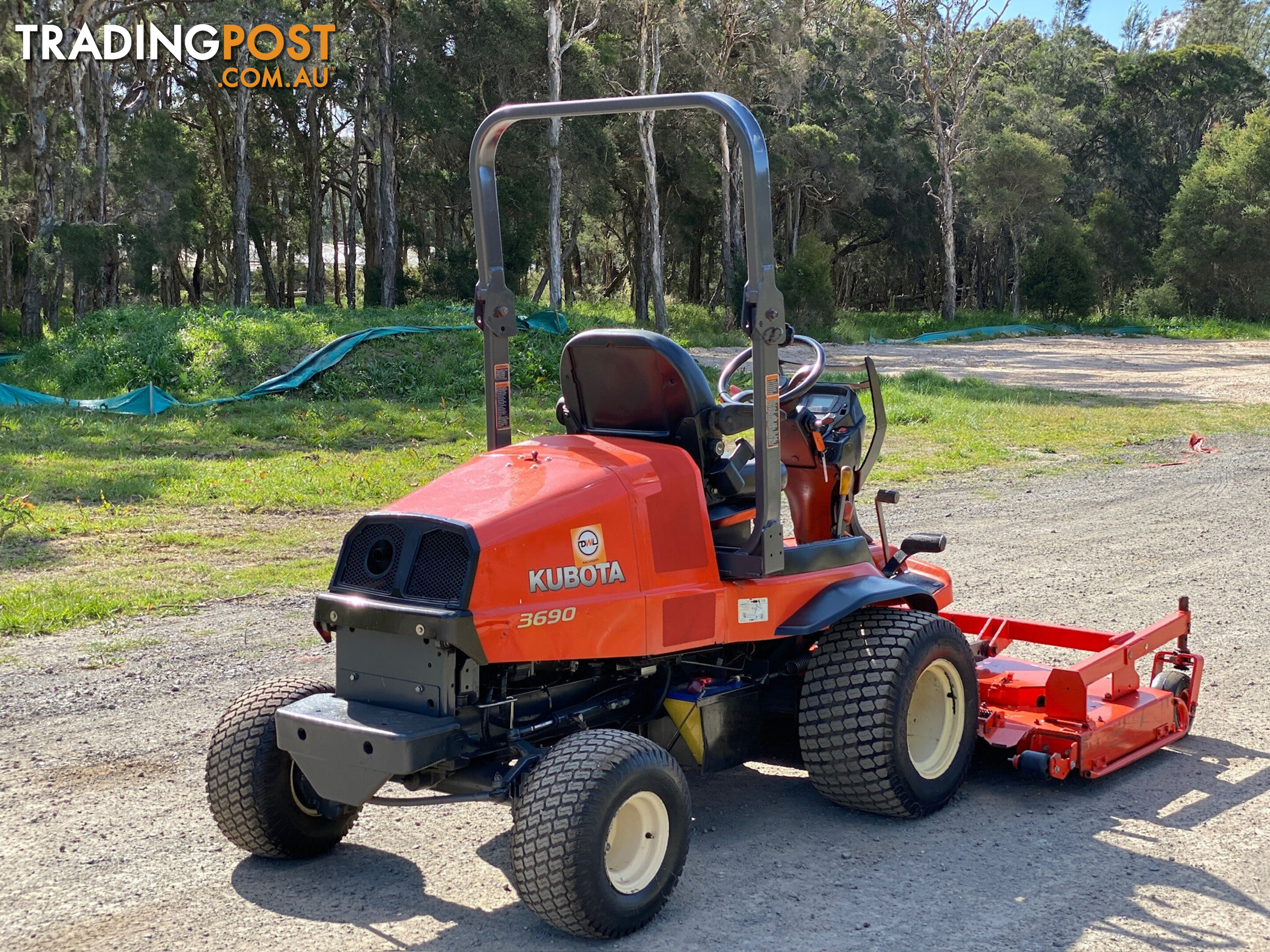 Kubota F3690 Front Deck Lawn Equipment