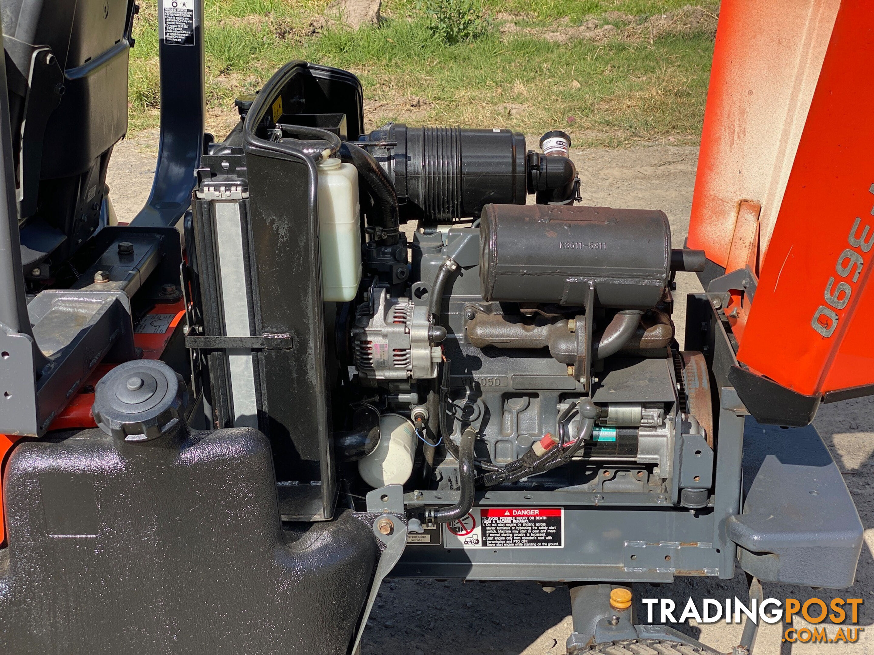 Kubota F3690 Front Deck Lawn Equipment