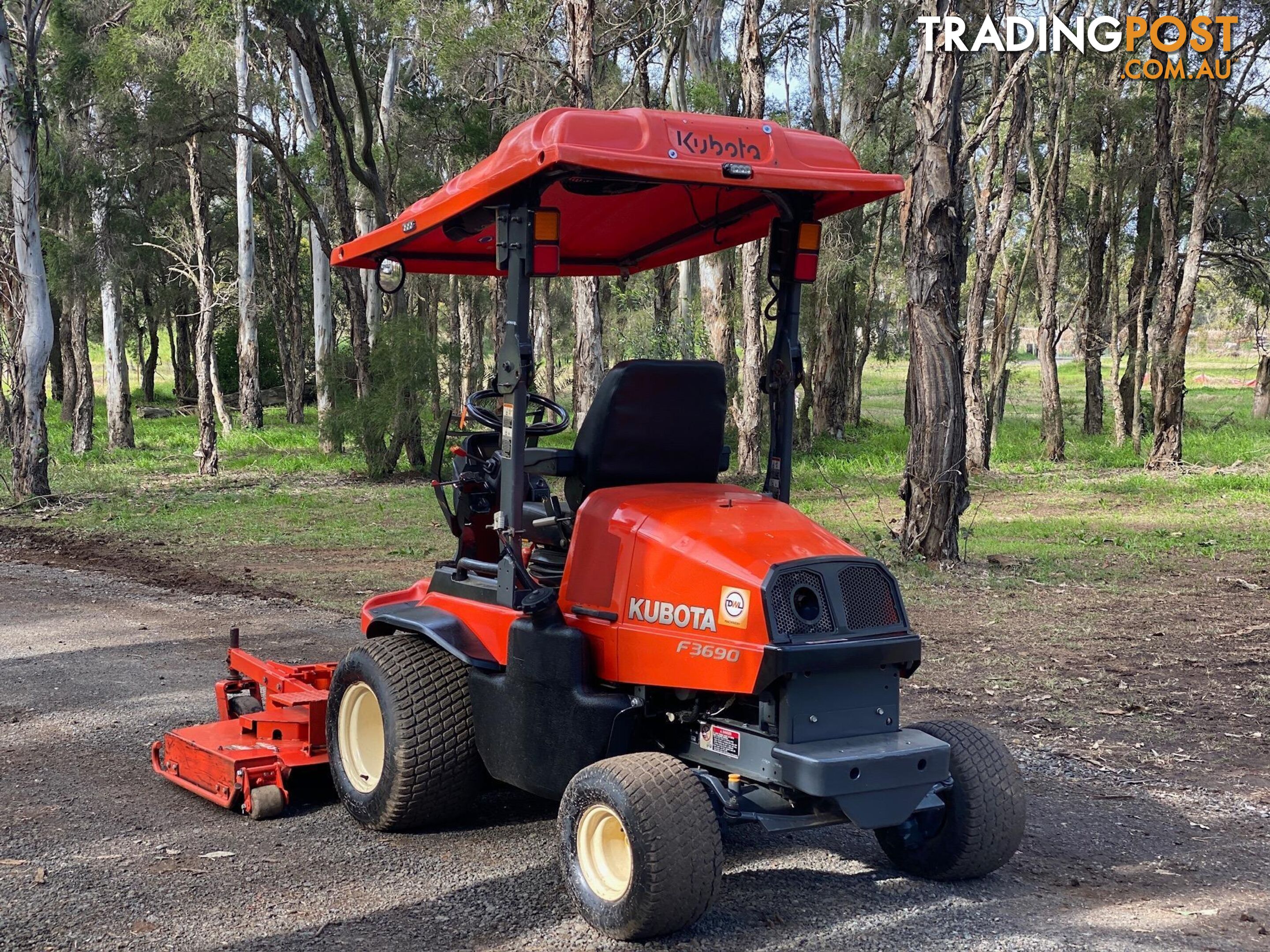 Kubota F3690 Front Deck Lawn Equipment