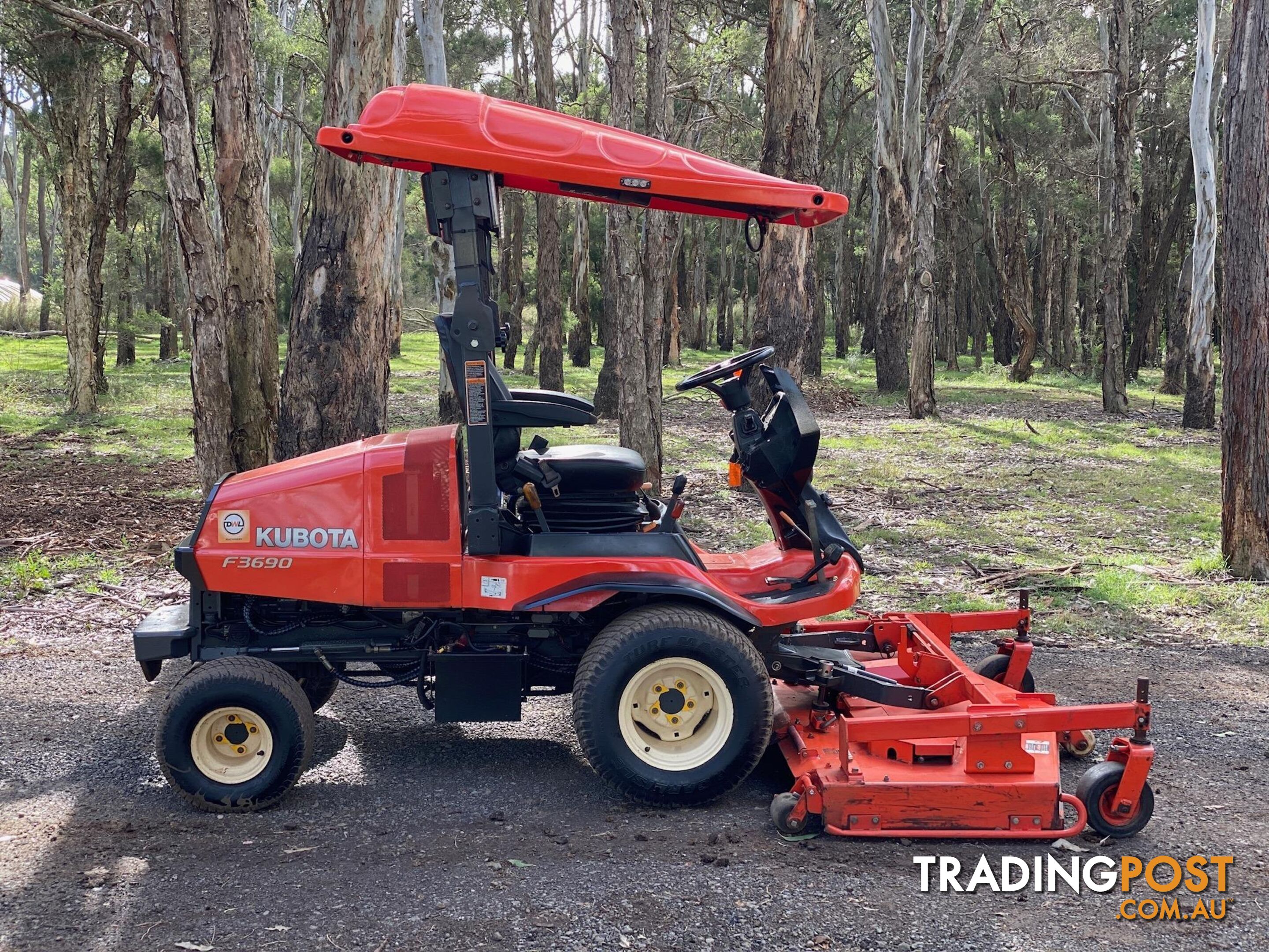 Kubota F3690 Front Deck Lawn Equipment