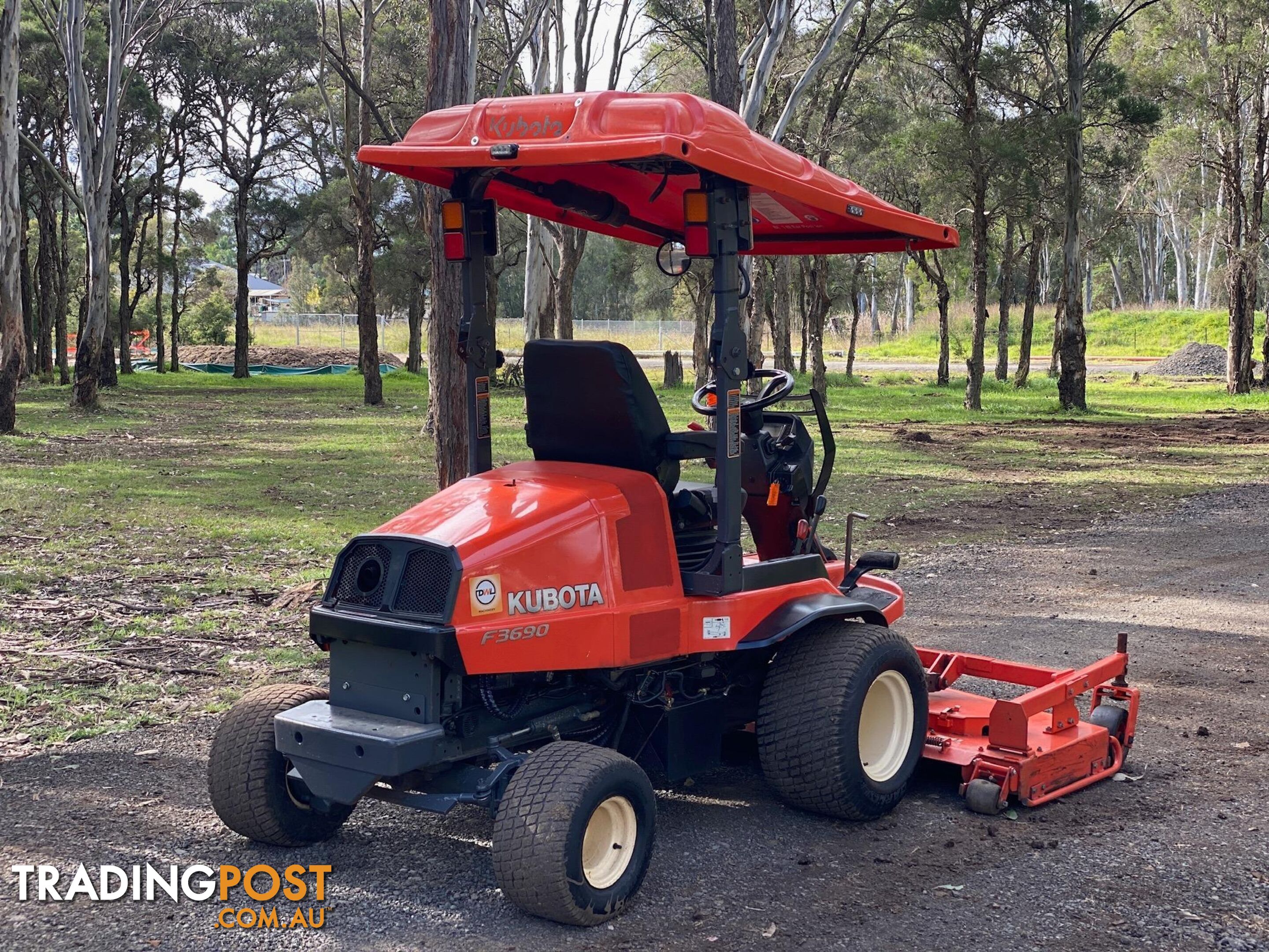 Kubota F3690 Front Deck Lawn Equipment