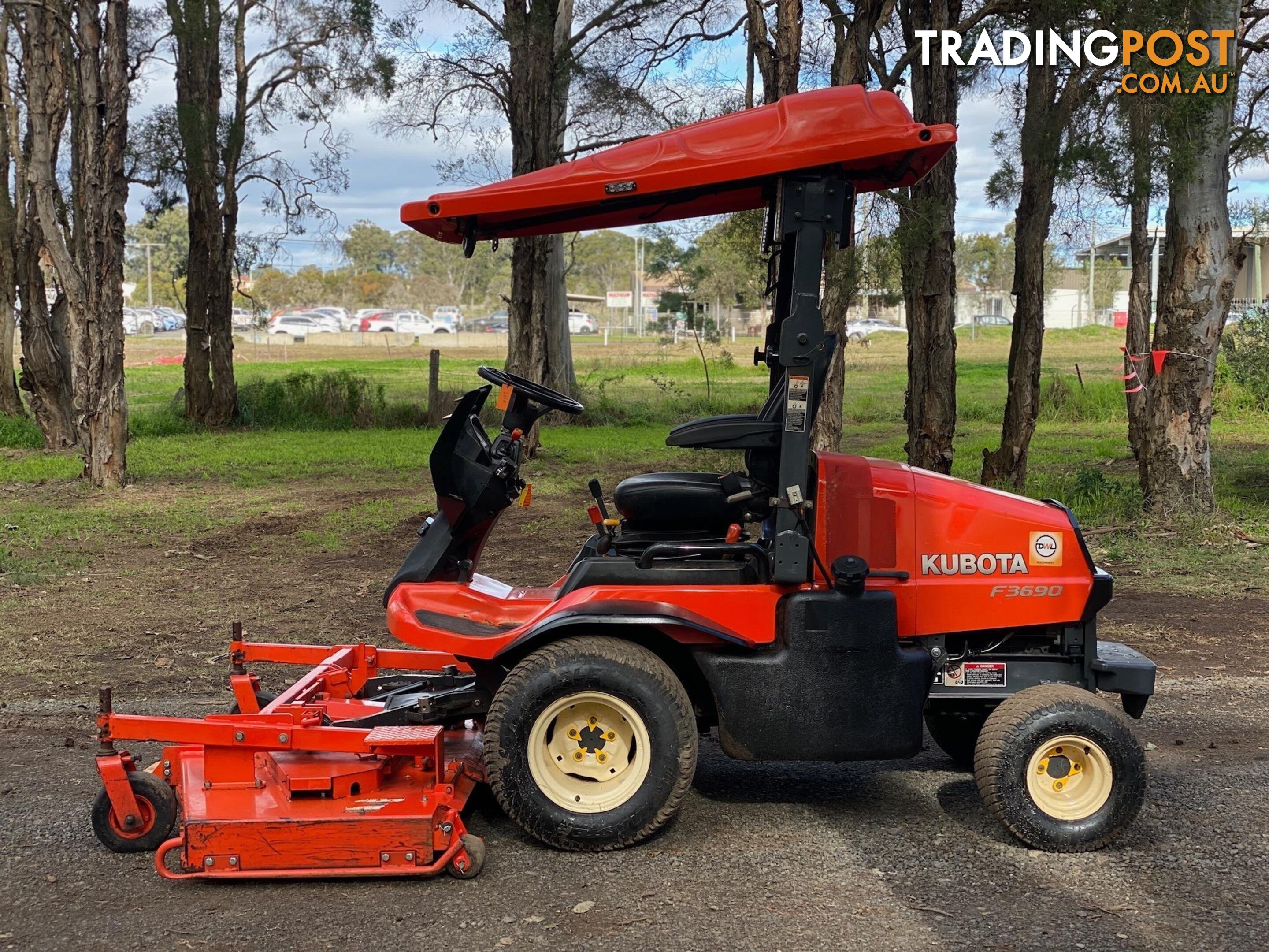 Kubota F3690 Front Deck Lawn Equipment